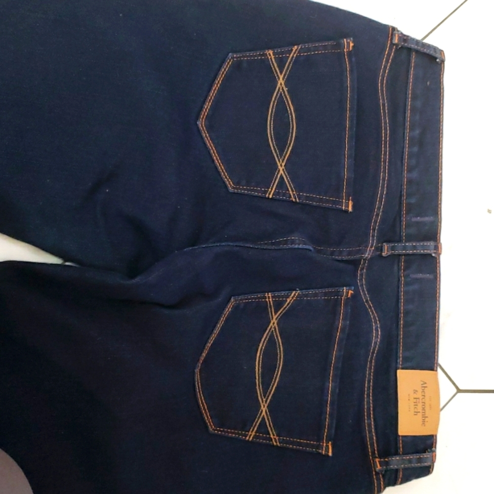 ABERCROMBIE &FITCH DENIM JEANS SIZE 6S - Picture 3 of 5